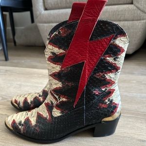 Bolt Western Snake - modern vice real leather hand-made